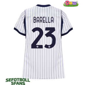 Inter Milan Nicolo Barella #23 Bortatröja Kvinnor 2026-27 Kortärmad